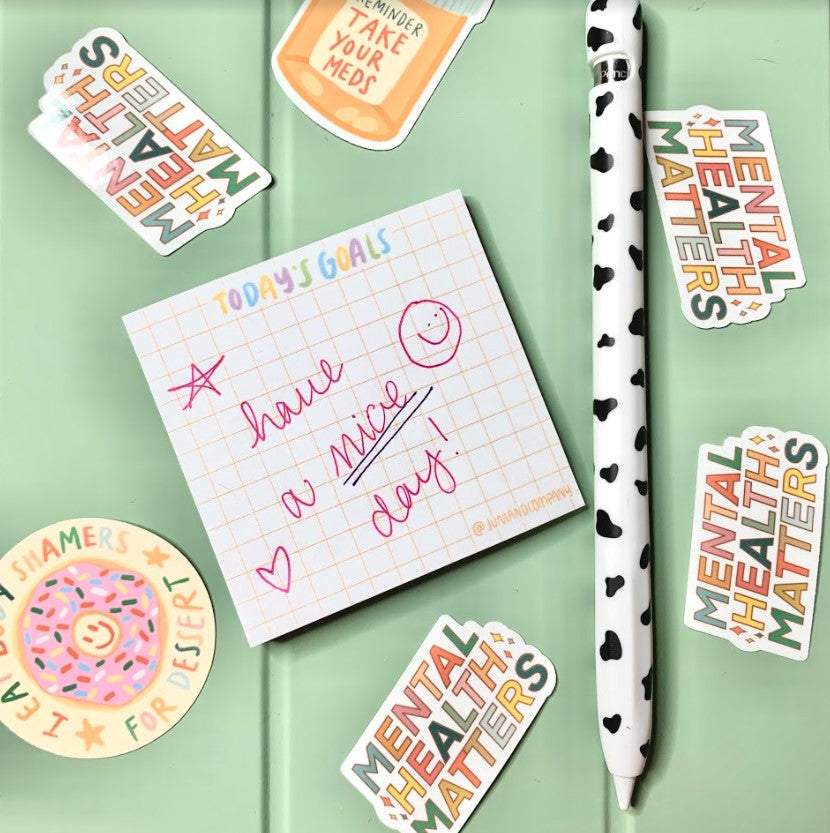 Daily Goals Everyday Sticky Notes