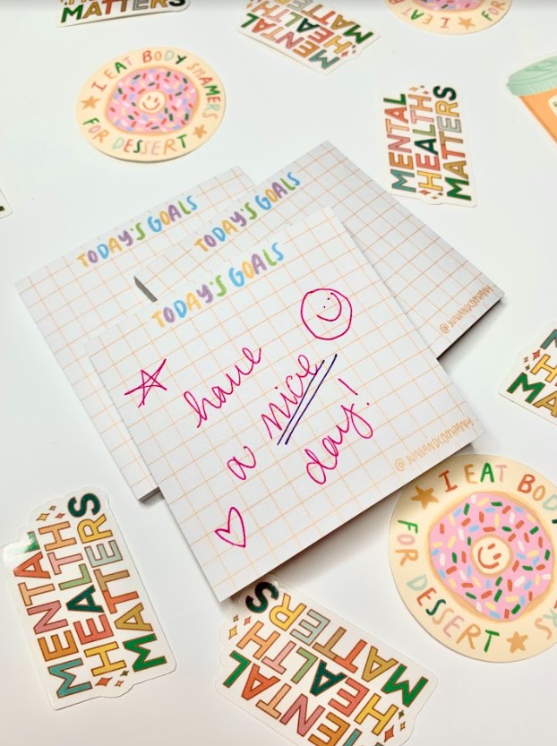 Daily Goals Everyday Sticky Notes