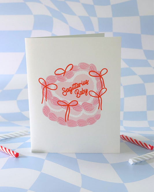 Zodiac Cakes - Birthday Greeting Cards