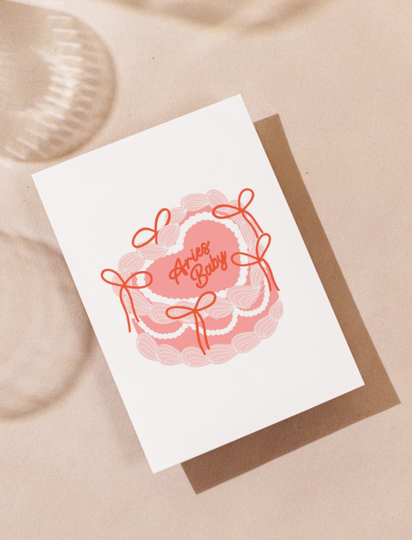 Zodiac Cakes - Birthday Greeting Cards