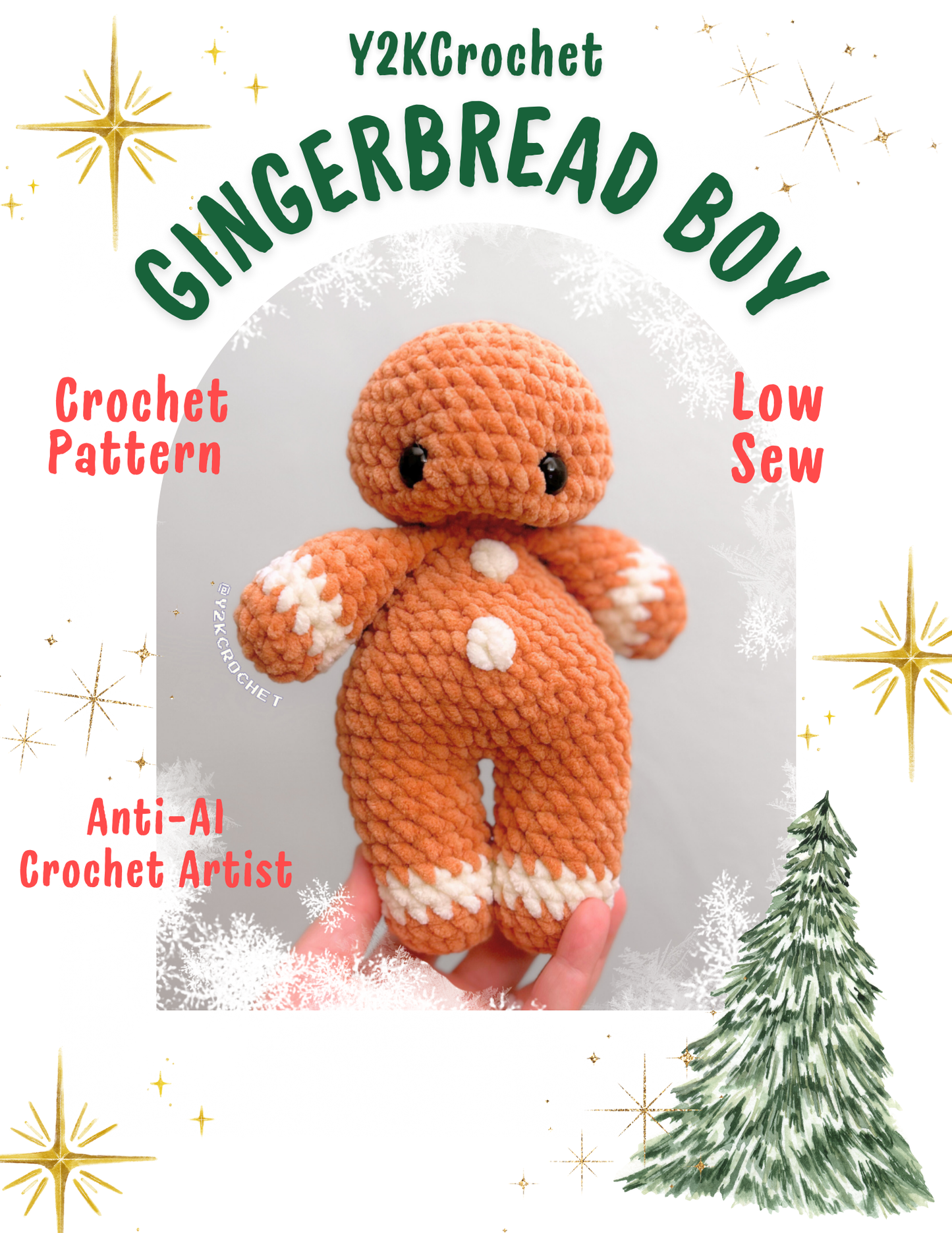 DIGITAL PATTERNS: 3 Christmas PDF Crochet Patterns - Bundle and Save
