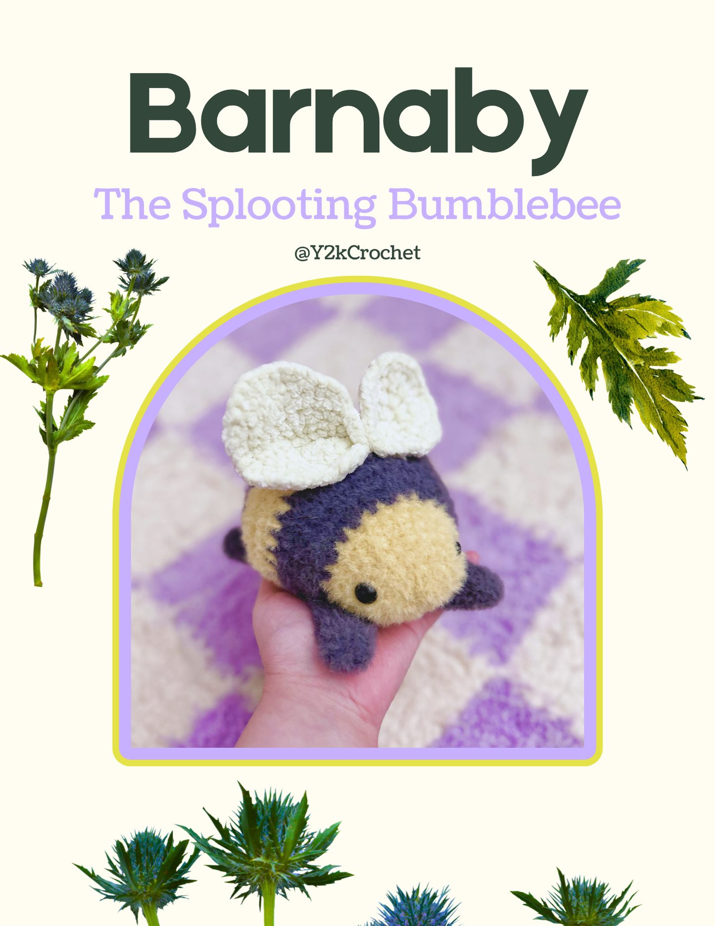 DIGITAL PATTERNS: Barnaby + Baby Barnaby - Bundle and Save - PDF Crochet Patterns
