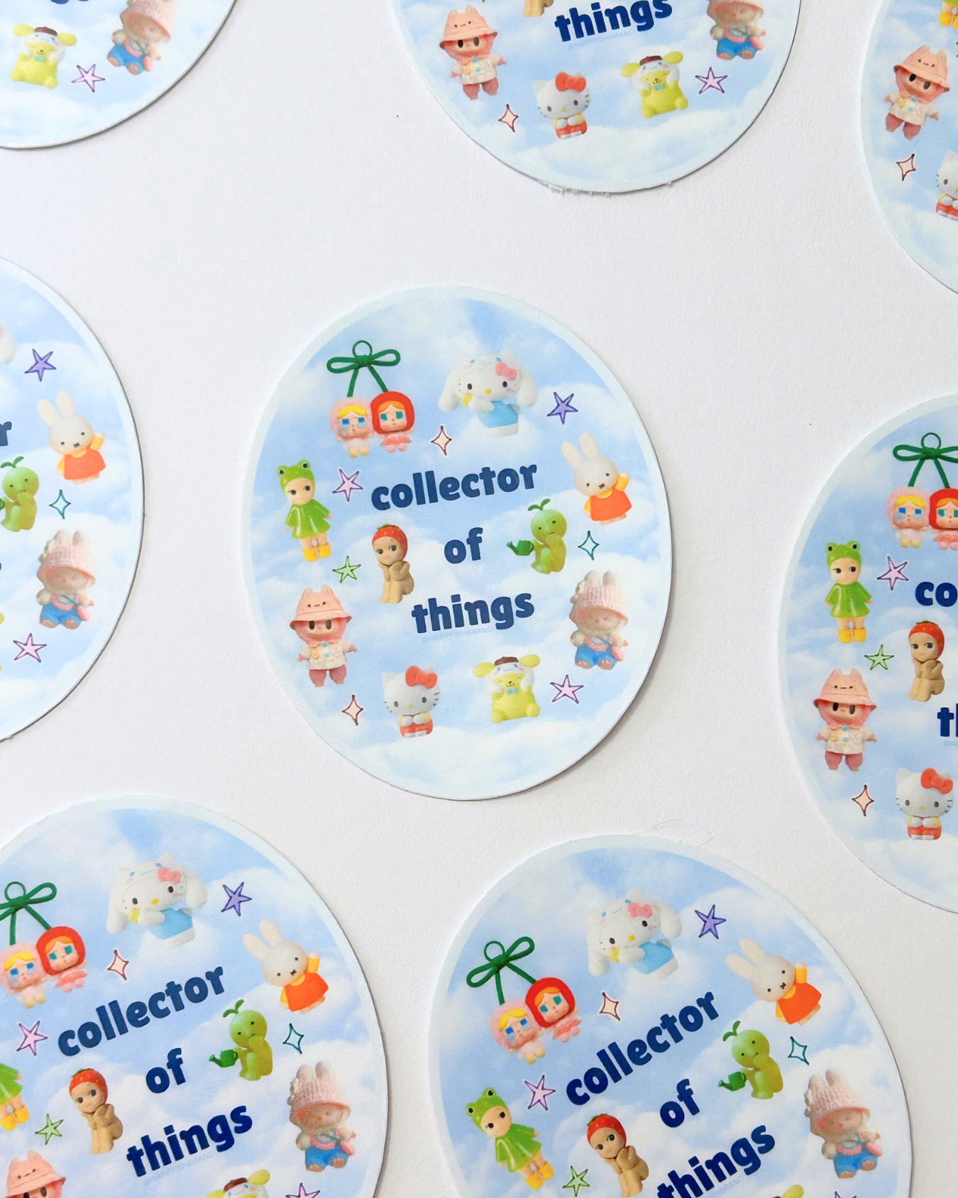 Collector of Things - Trinket Joke Sticker