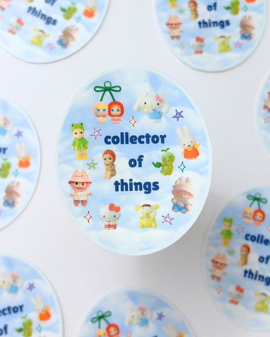 Collector of Things - Trinket Joke Sticker