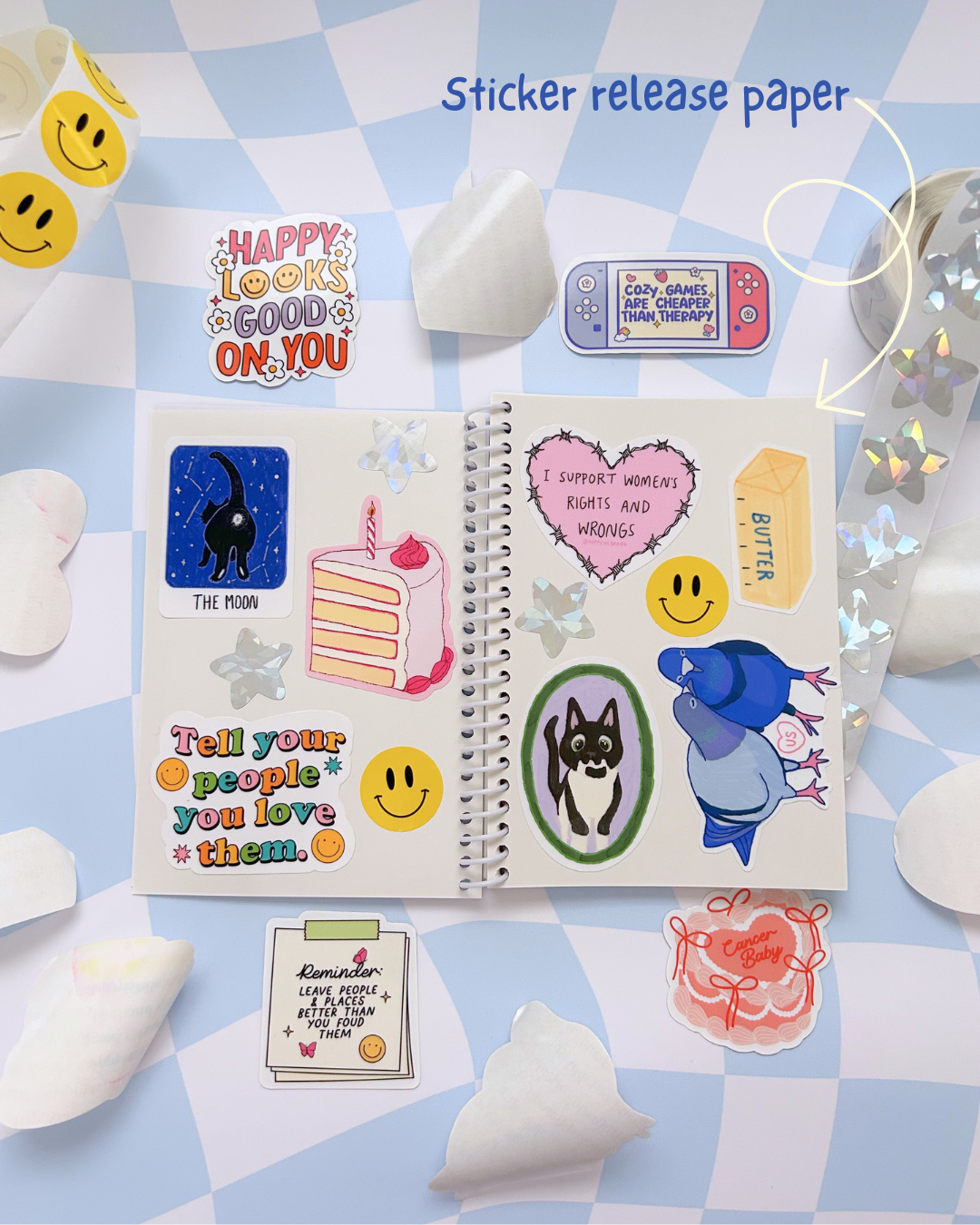 Sticker Book | Sticker Collecting Journal