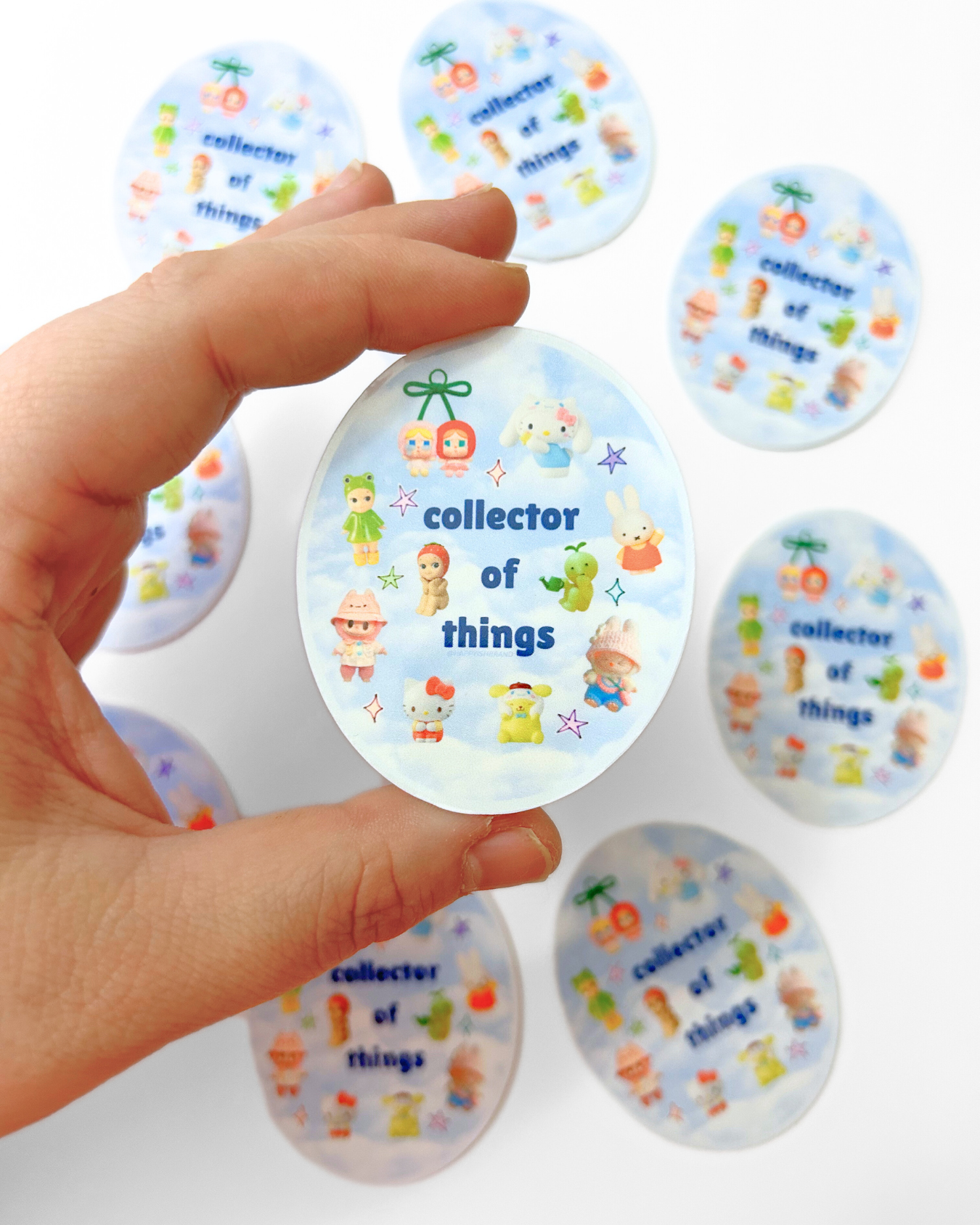 Collector of Things - Trinket Joke Sticker