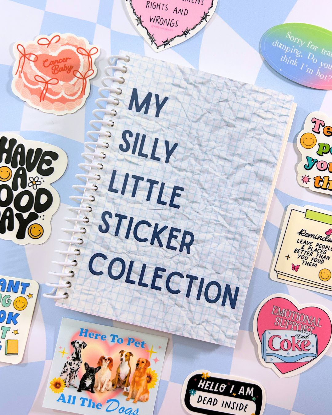 My Silly Little Sticker Collection Sticker Book - Sticker Storage Book