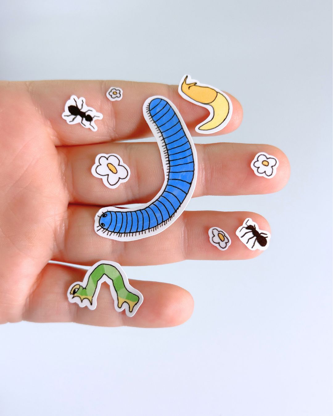 Bugs are Cool Mini Sticker Sheet - Junk Journal / Planner Stickers