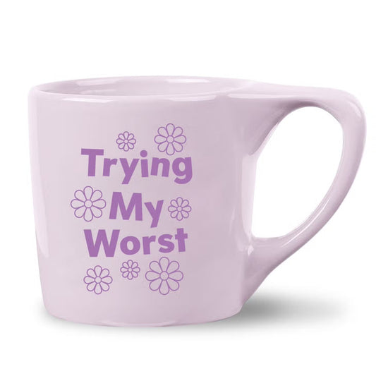 Trying My Worst Diner Mug