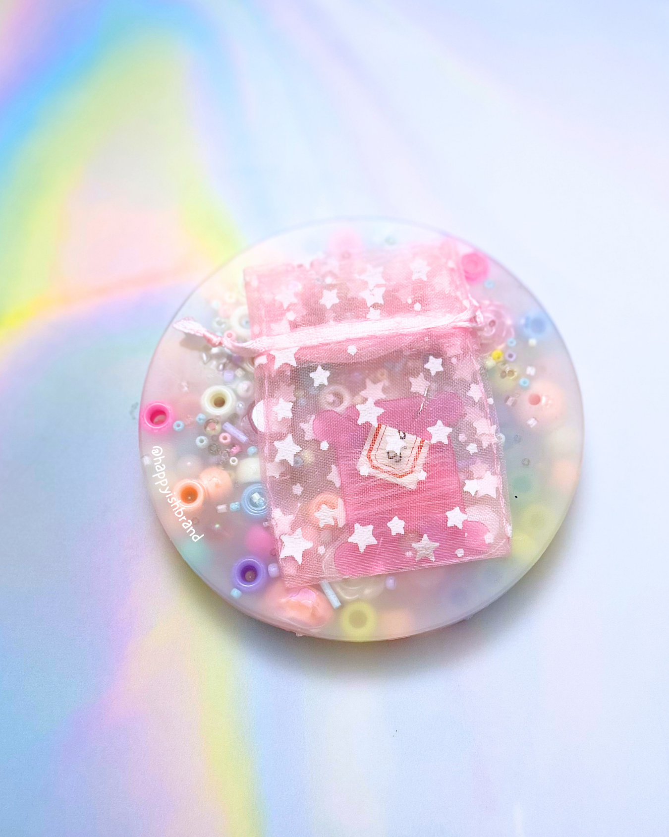 Colorful Picky Pad Activity / Sensory Toy + Jewelry Making Kit