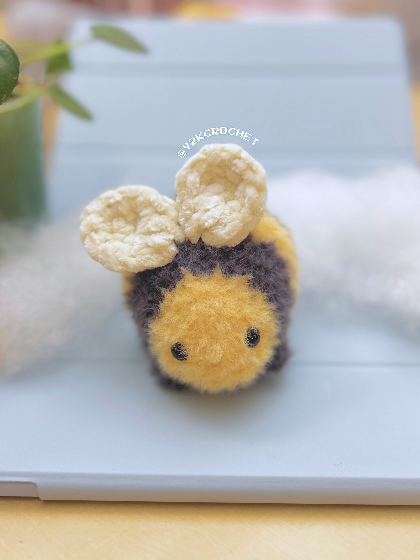 Beau the Bumble Bee - Handmade Baby Bee Plushie