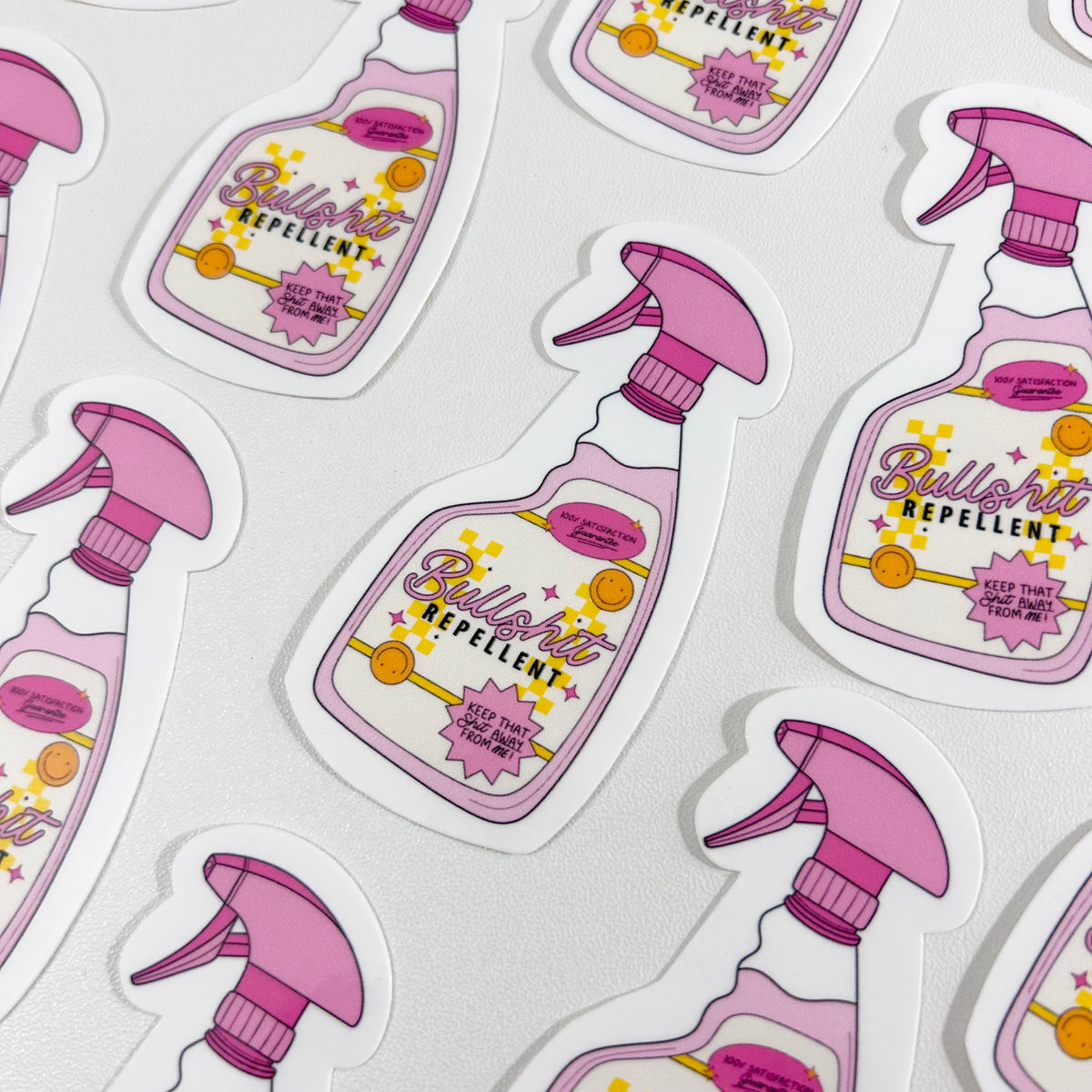 Bulshit Remover Sticker Bullshit Repellent Sticker – Happyish Brand