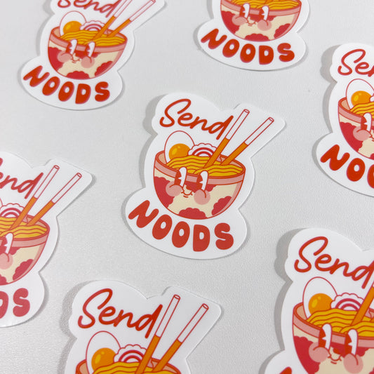 Send Noods Sticker - Pasta Pun