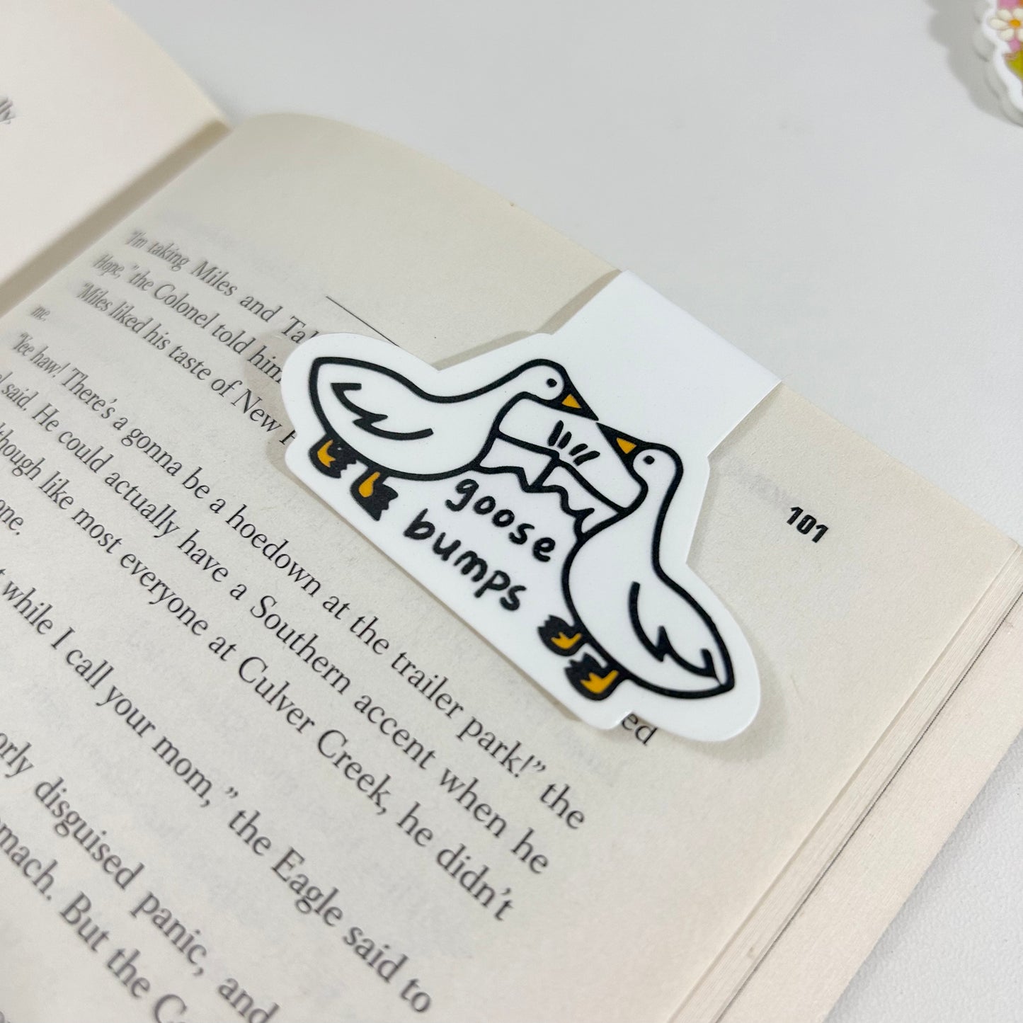 Goose Bumps - Ultra Thin Magnetic Bookmark