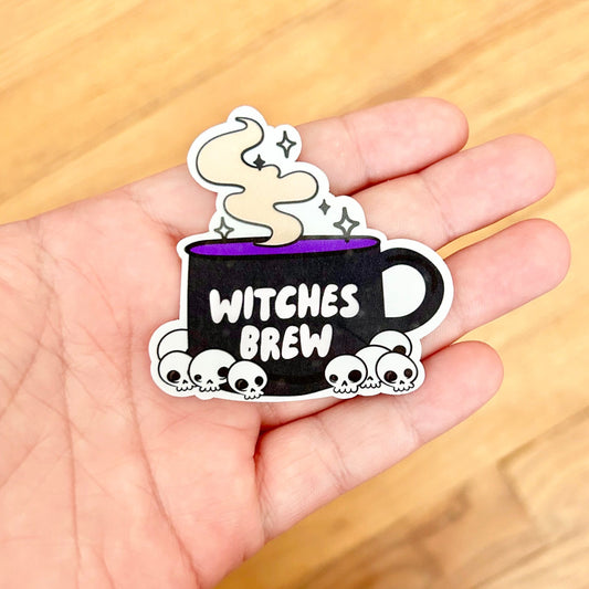 Witches Brew Halloween Sticker