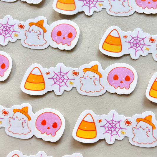 Spooky Icons Ghost Halloween Sticker
