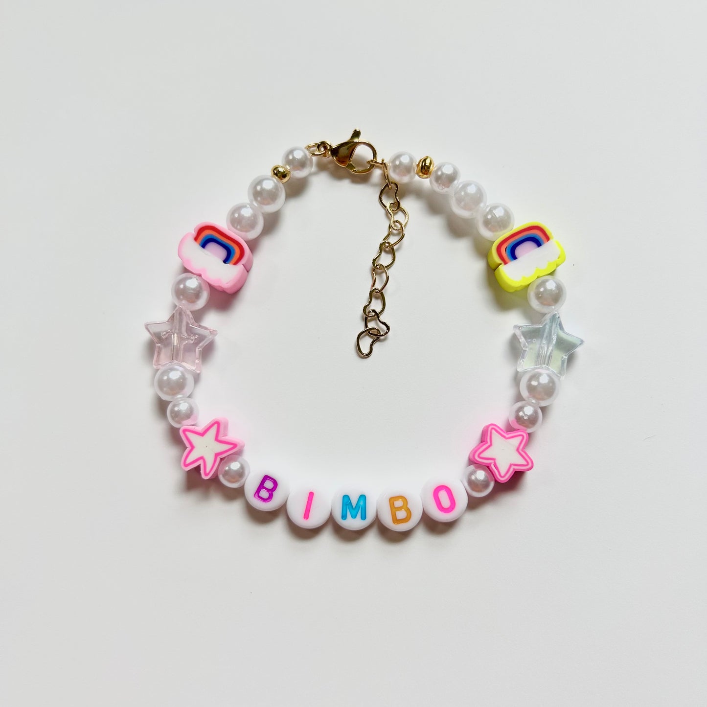 Bimbo Rainbow Friendship Bracelet