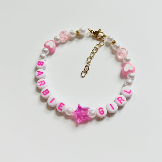 Barbie Girl Friendship Bracelet