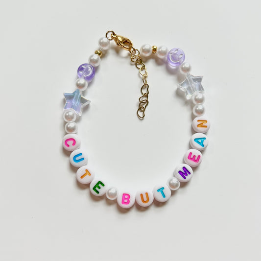 Cute but Mean Friendship Bracelet