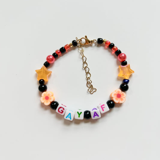 Gay AF Friendship Bracelet