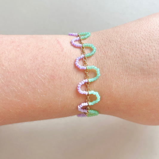 Wavelength Bracelet | Purple & Aqua