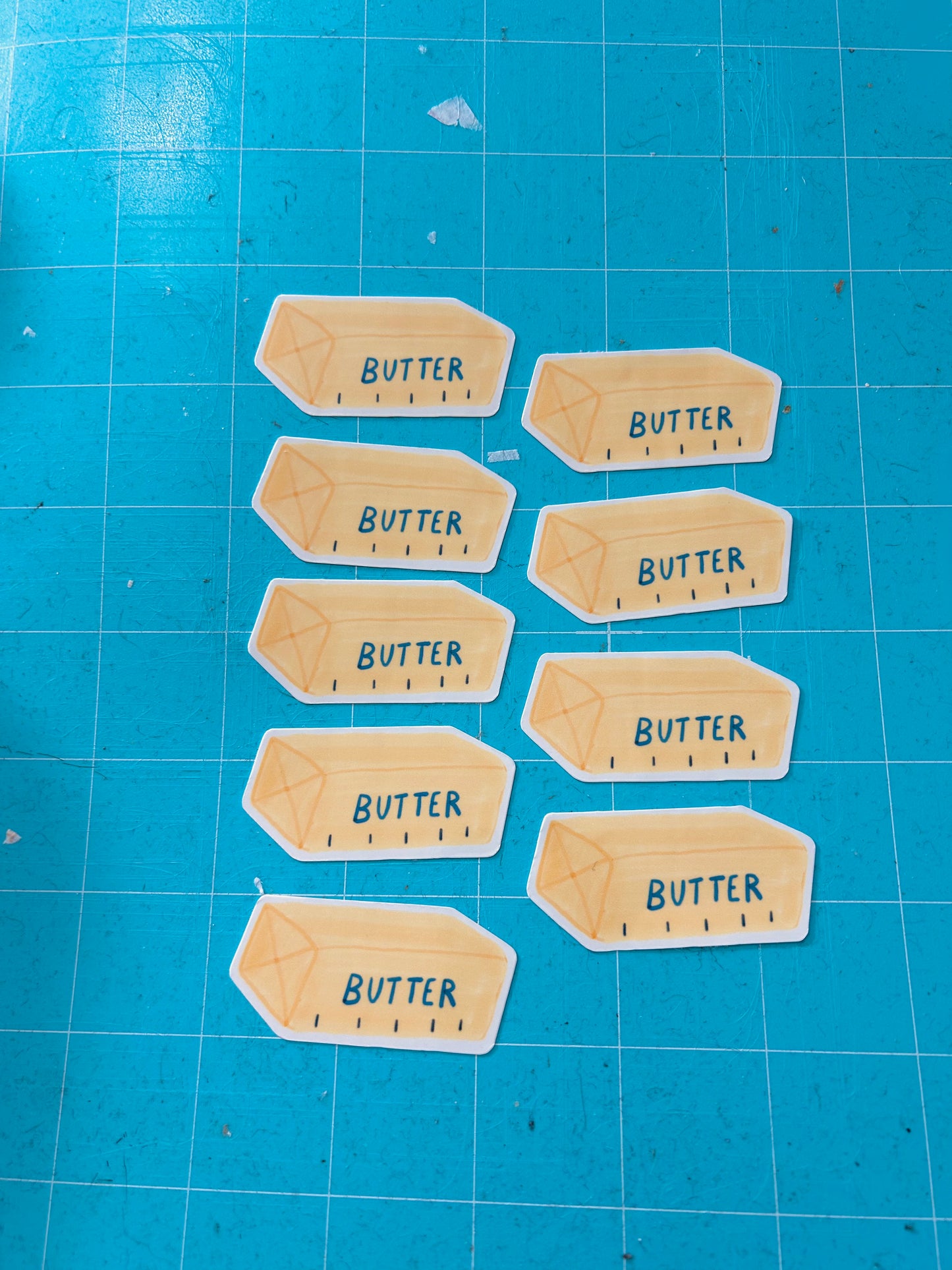 Stick of Butter Sticker - for Butter Lovers