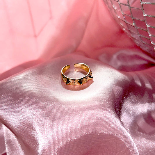 Gold Studded Ring