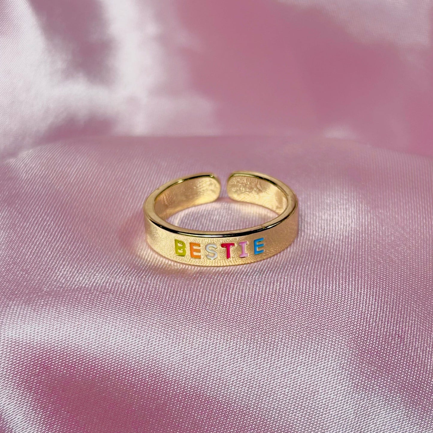 "Bestie" Friendship Ring