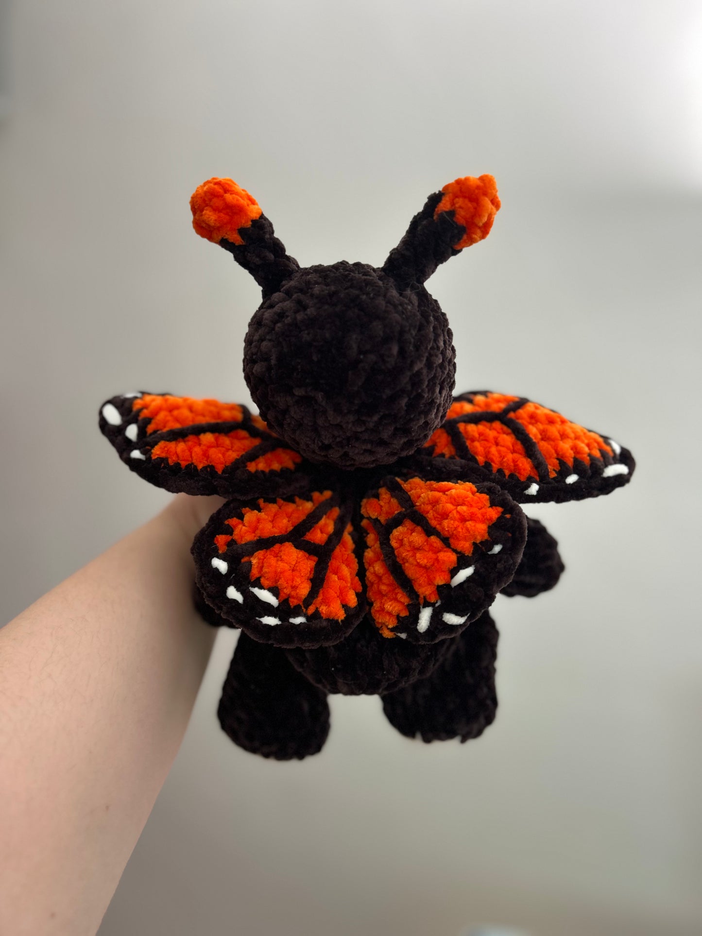 DIGITAL PATTERN: Mishka the Monarch Butterfly - Amigurumi Crochet Pattern