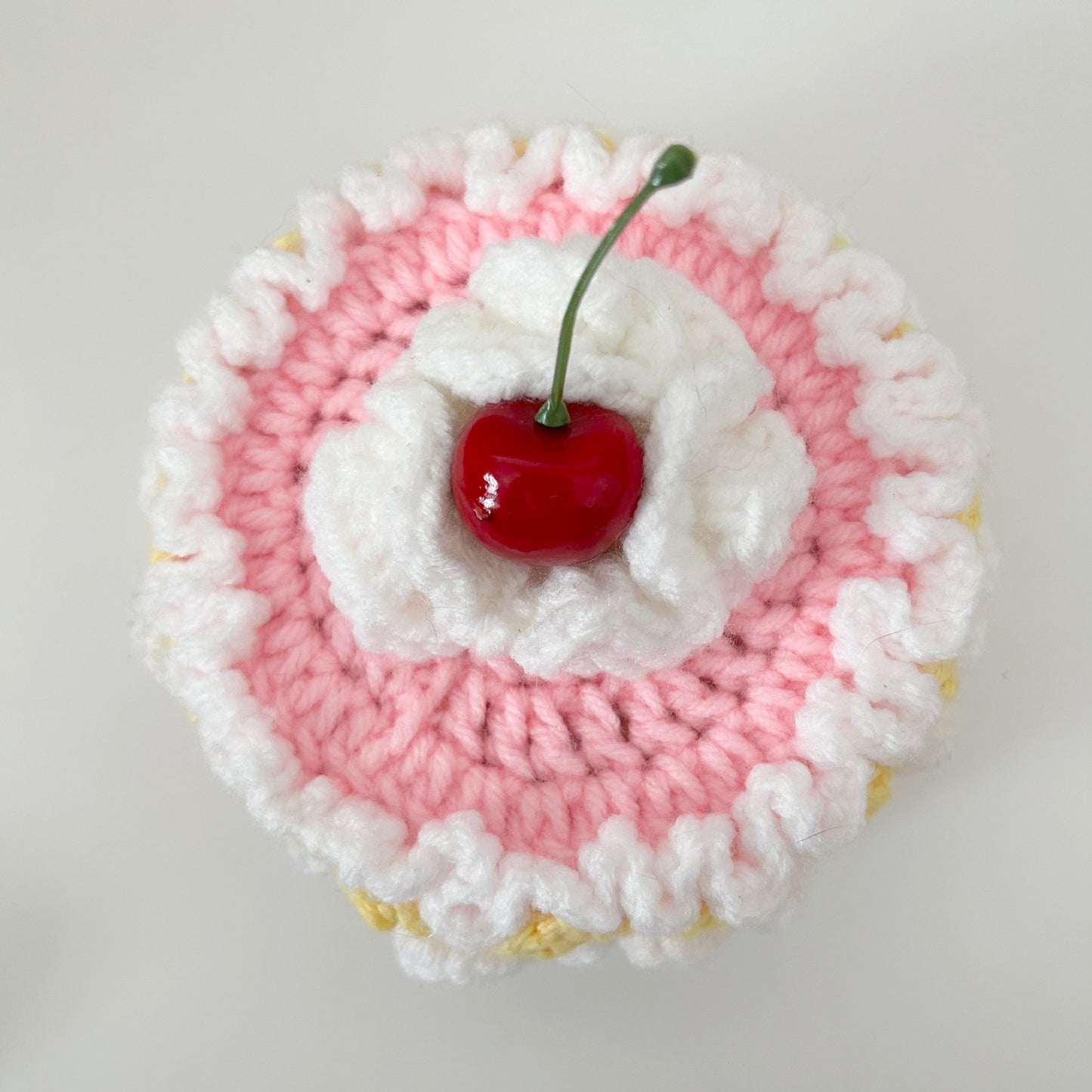 Crochet Fake Cake Trinket Boxes