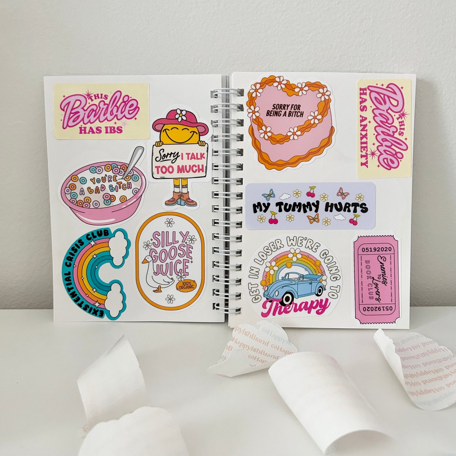 Sticker Book | Sticker Collecting Journal – Happyish Brand