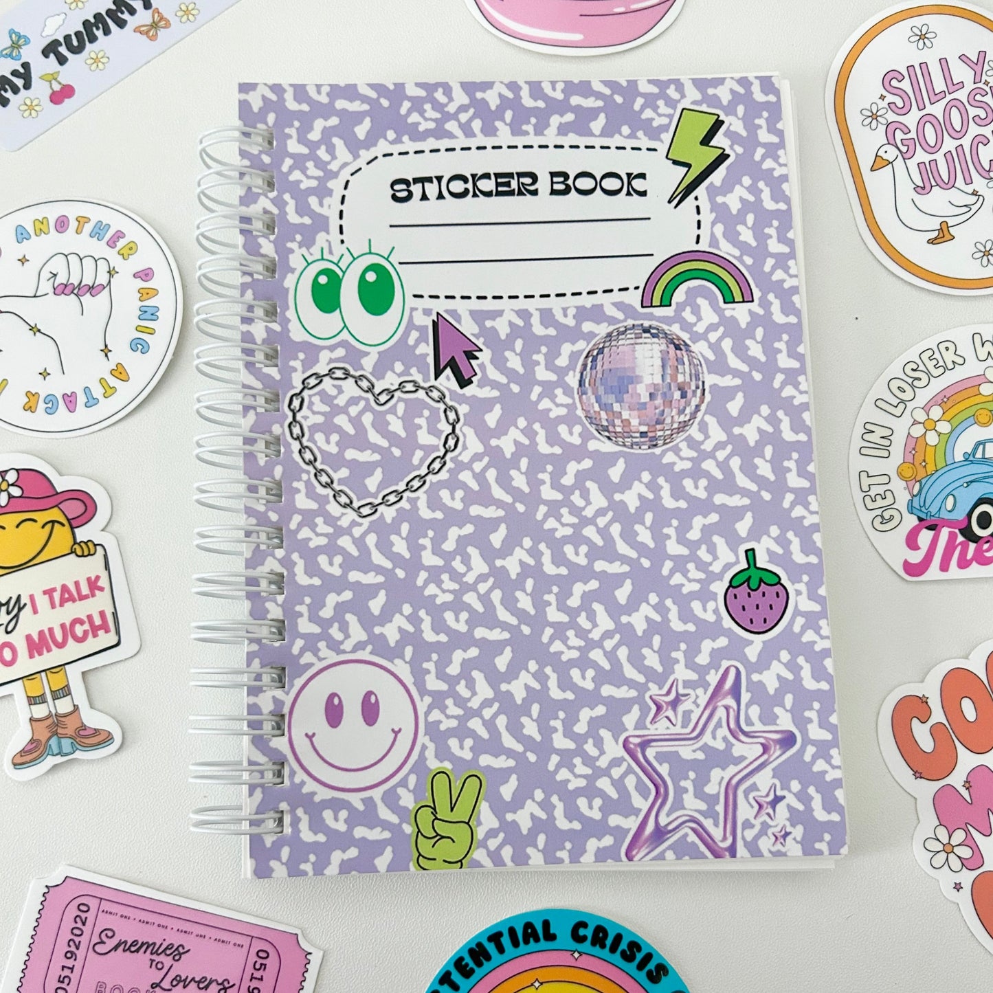 Sticker Book | Sticker Collecting Journal