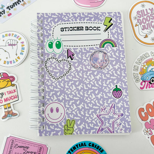 Sticker Book | Sticker Collecting Journal