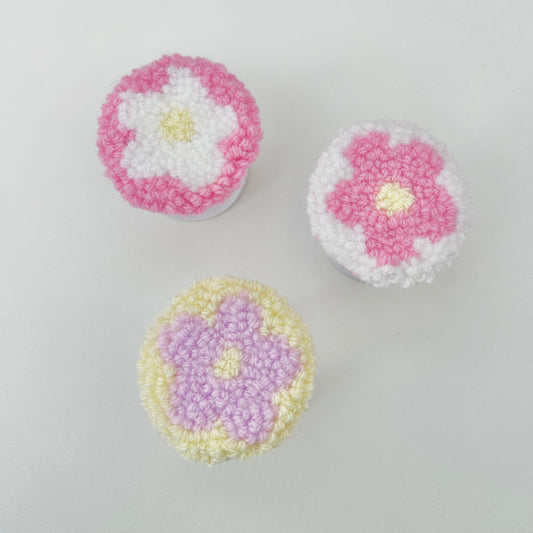 Flowers | Punch Needle Phone Grips