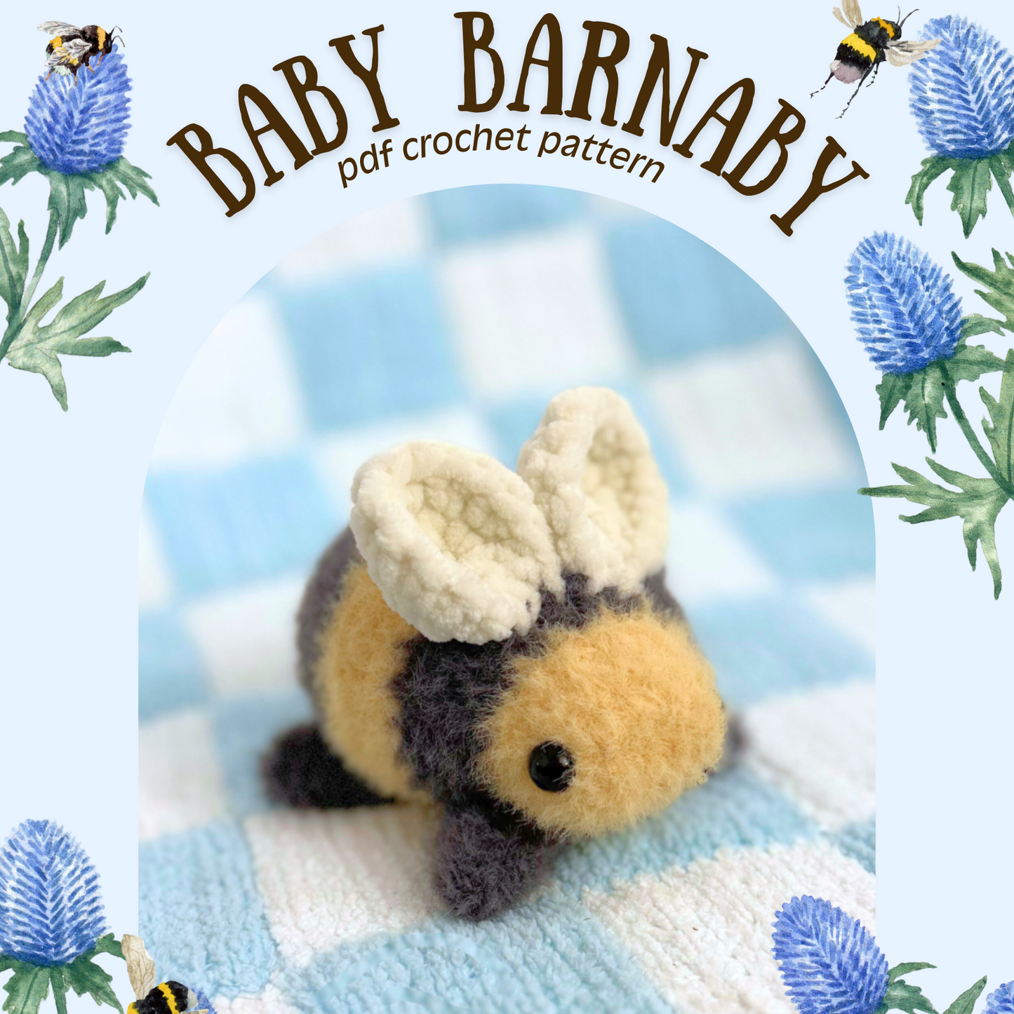 DIGITAL PATTERN: Baby Barnaby - PDF Crochet Pattern
