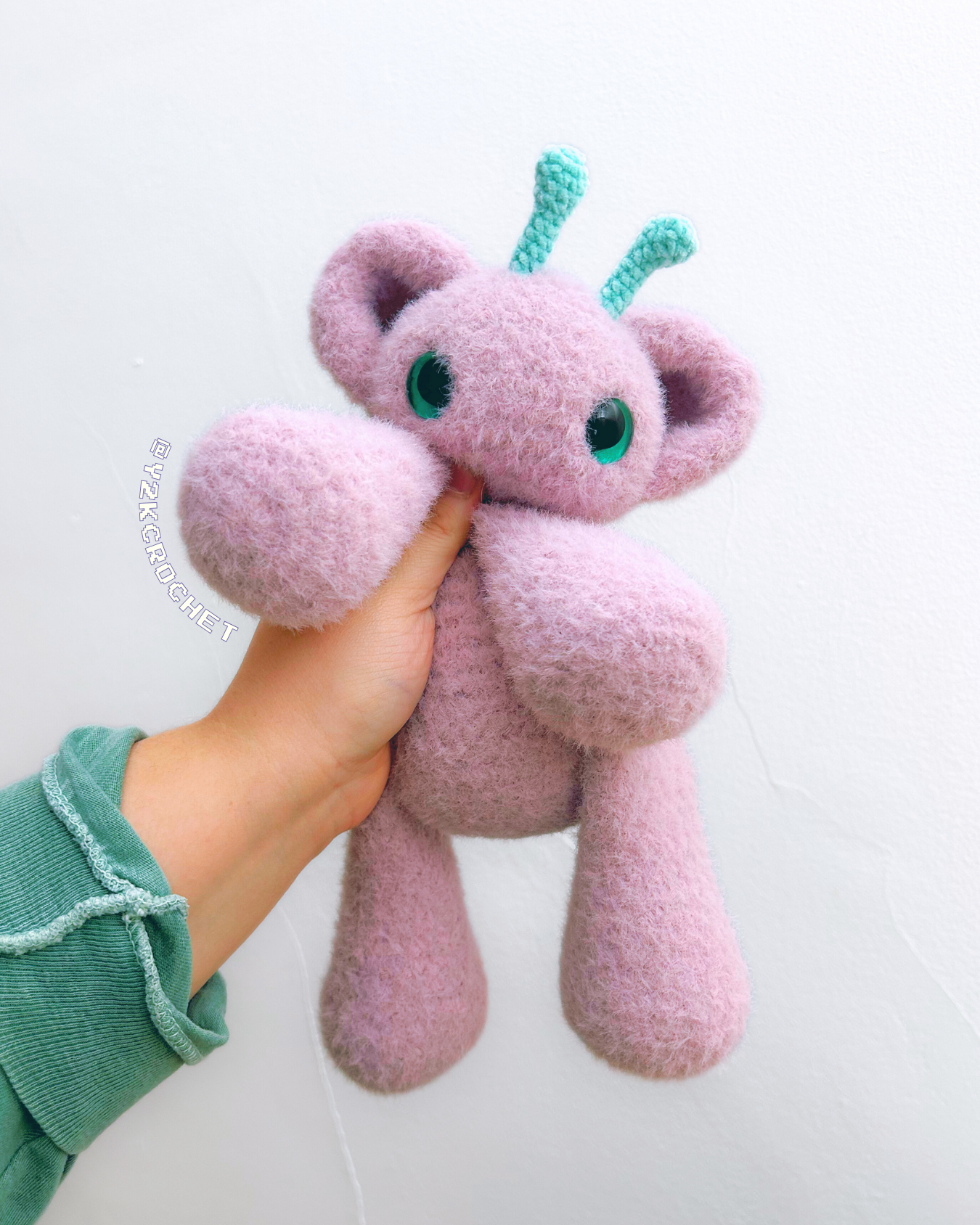Calliope the Alien Bear Plush - Weighted Alien Plushie