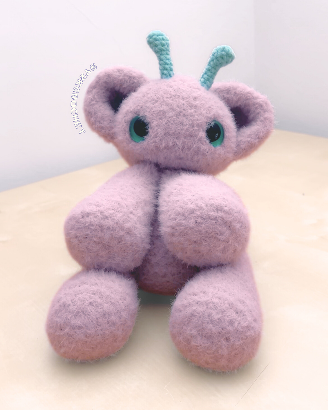 Calliope the Alien Bear Plush - Weighted Alien Plushie