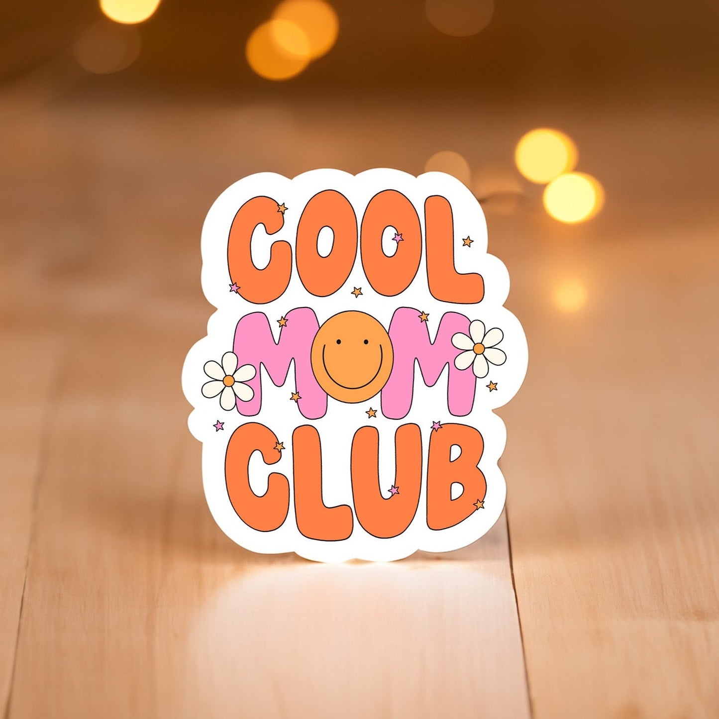 Cool Mom Club Sticker – Happyish Brand