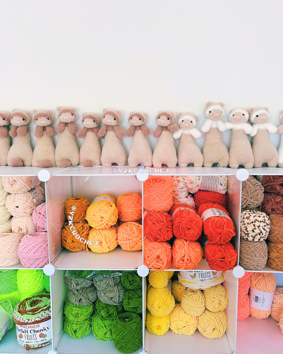 Filo - Made to Order - Baby Ferret Weighted Plushie