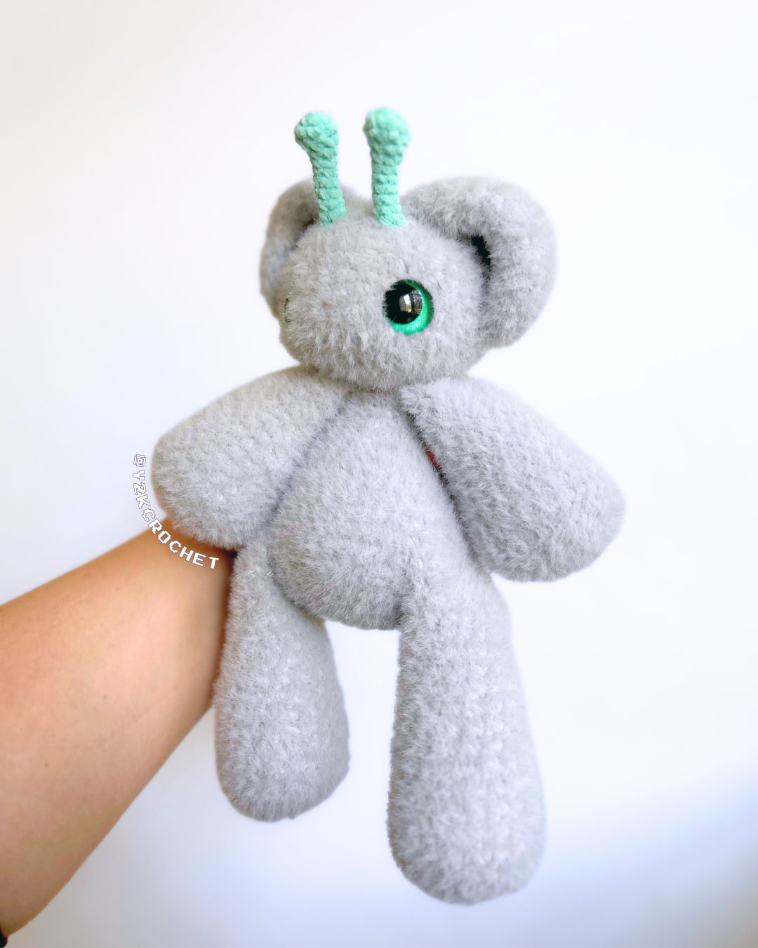 Apollo the Alien Bear Plush - Weighted Alien Plushie