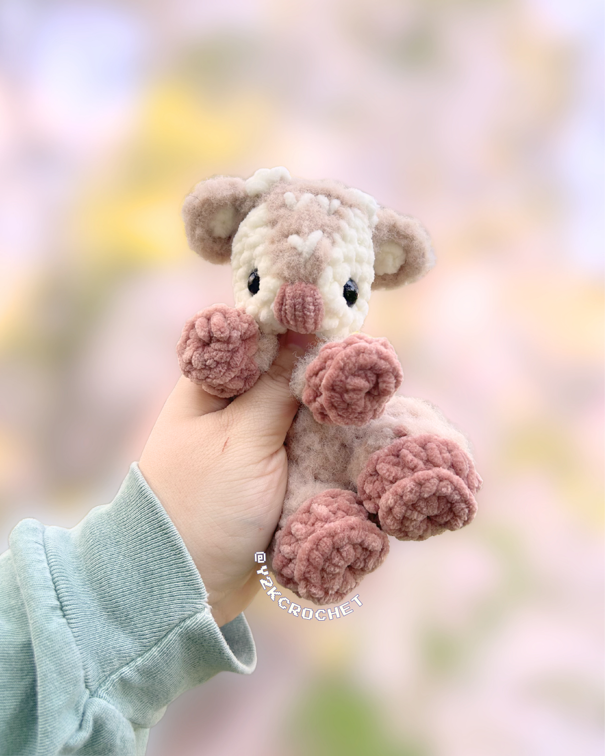 Baby Deer Plushie - Crochet Fawn Snuggler and Plushie