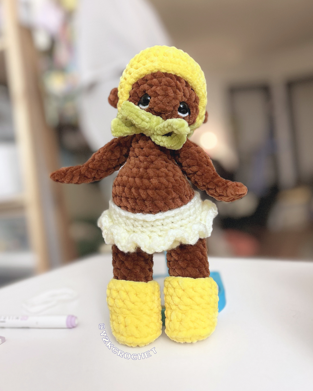 DIGITAL PATTERN: Button Babies - PDF Crochet Pattern