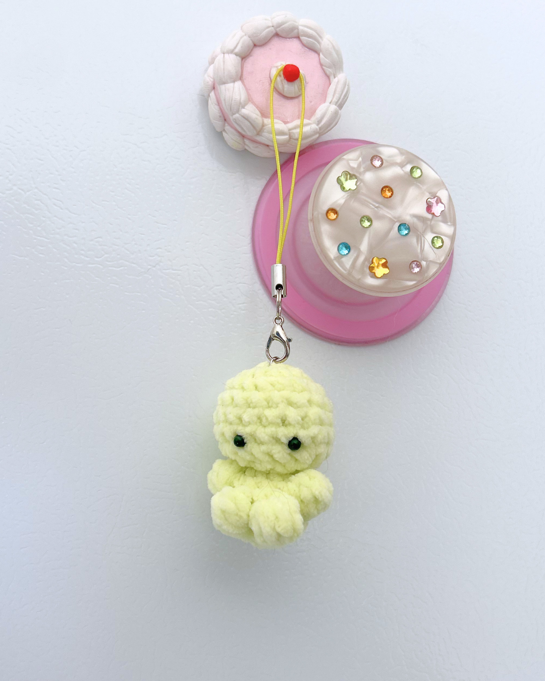 Lil Green Guys Plushie - Bag Charm / Phone Charm
