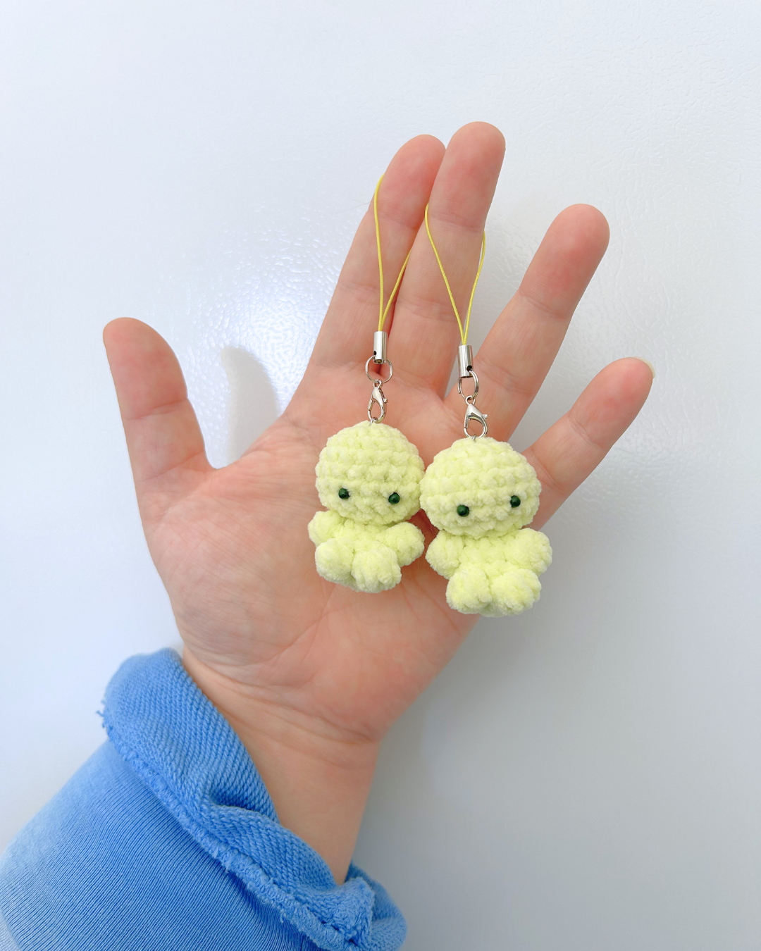 Lil Green Guys Plushie - Bag Charm / Phone Charm