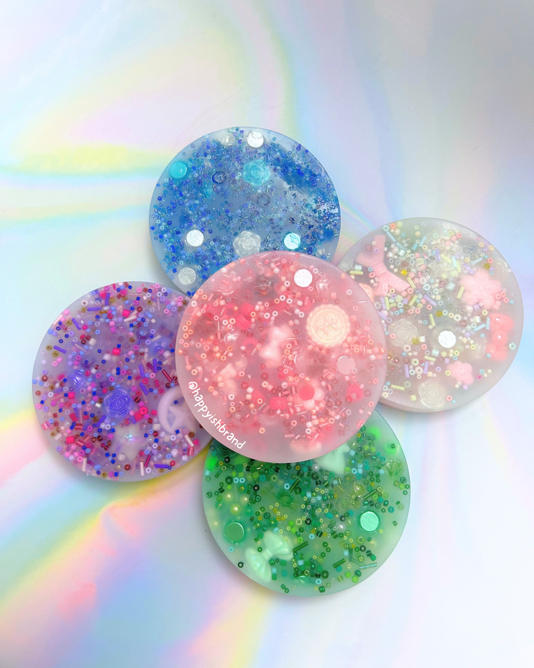 Colorful Picky Pad Activity / Sensory Toy + Jewelry Making Kit