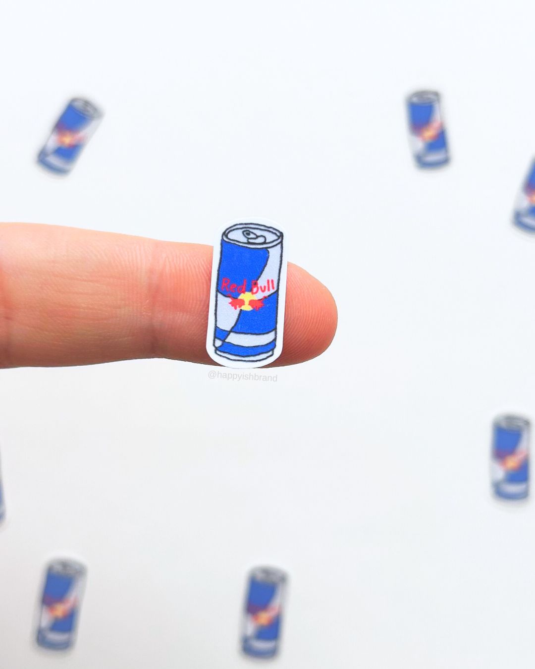 Redbull Mini Sticker Sheet - Junk Journal / Planner Stickers