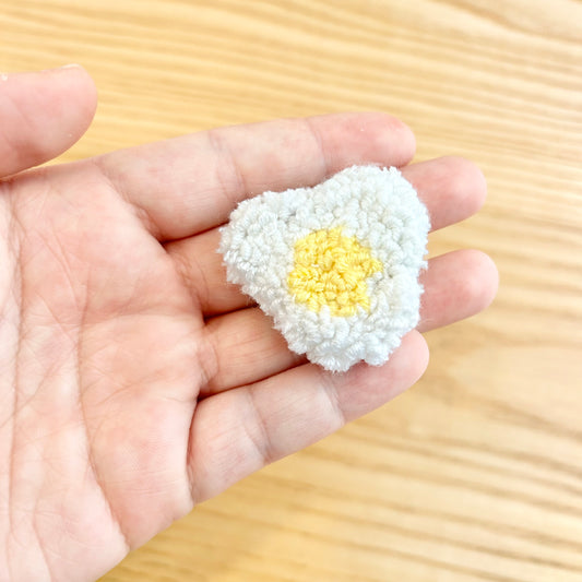Fried Egg Car Vent Charm
