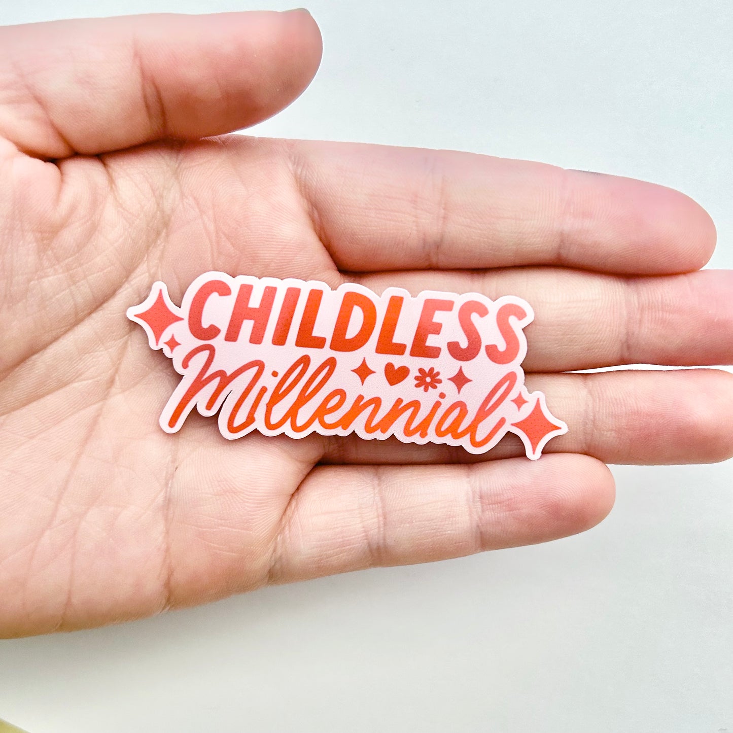 Childless Millennial | Childfree Sticker