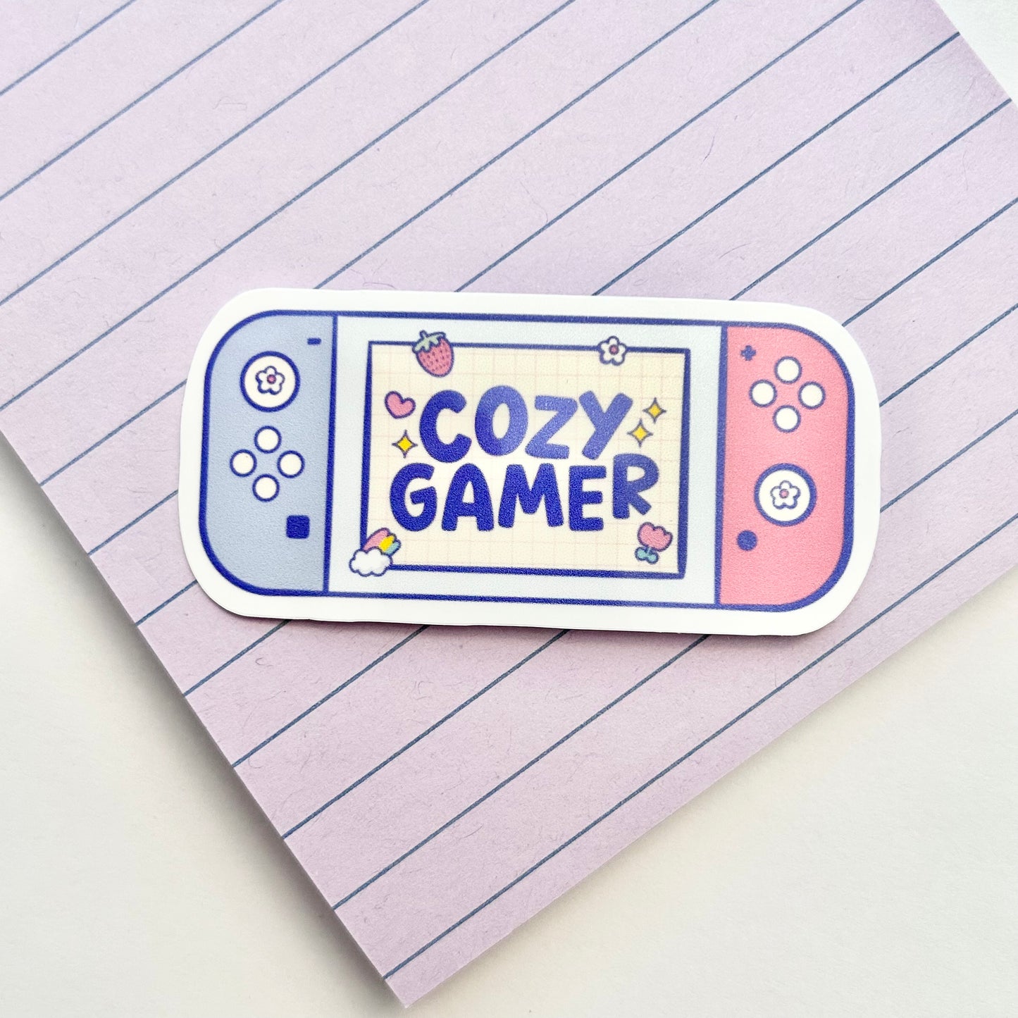 Cozy Gamer | Gamer Girl Sticker