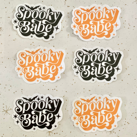 Spooky Babe Sticker
